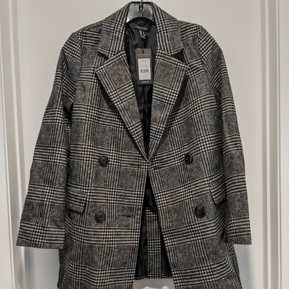 New Look Checkered Jacket